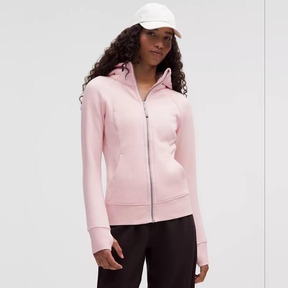 Lululemon Scuba Women's  Pink Zip-Up Scuba Hoodie - Picture 1 of 8
